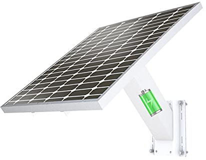 SUNBA 60W Monokristallines Solarmodul-Kit mit Integrierter Wiederaufladbarer Lithium-ionen Akku 12V 38Ah, IP66 Wasserdicht für Off-Grid System