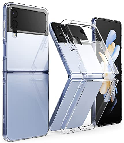 Ringke Slim Case Kompatibel mit Galaxy Z Flip 4 Hülle (2022) Dünn Handyhülle für Samsung Z Flip4 5G - Transparente Clear