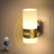 JandCase Plug in Night Light, Motion Sensor Night Light Plug in Wall, Motion Sensor Light Indoor Dimmable 0-100LM, 3000K Warm White, ON/Off/AUTO Lighting Mode, for Hallway Bedroom Stair, 1 Pack