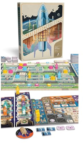 Dranda Games | Galactic Cruise | Board Game | Ages 14+ | 1-4 Players | 90-150 Minutes Playing Time