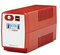 Salicru SPS Soho+ SAI Line-Interactive 650 VA con Doble Cargador USB Fuente de Alimentación Continua (UPs) (650 Va, 360 W, 162 V, 290 V, 50/60, C13 Acoplador), Rojo/Blanco