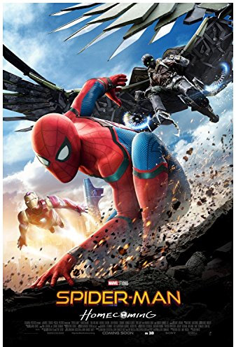 Spider Man Homecoming Kinoplakat, Original, kleines Format (53 x 40, gefaltet) Tom Holland
