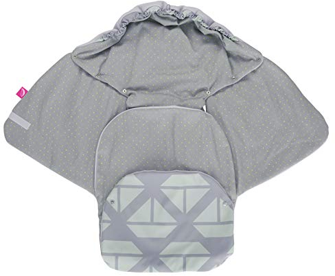Motherhood Baby Softshell Einschlagdecke für Babyschale, Schiffe mint