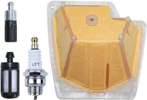 Luftfilter für STIHL MS270 MS280 Kettensäge, AUMEL Luftfilter + Benzinfilter + Ölfilter + Zündkerze MS 270 C und MS 280 C Filterset Ersatzteile Motorsäge Filter Zubehör
