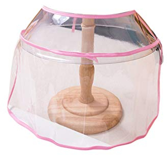 DianShaoA Hat Babymütze Speichelsichere Transparente Abdeckung Frühling Und Herbst Dünne Babyschutzkopfbedeckung, Niedliche Fischerhut Für Jungen Und Mädchen Pink(Erwachsener) Hutumfang:58cm