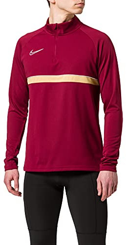 Nike Herren Dri-fit Academy 21 Shirt, Team Red/White/Jersey Gold/White, S EU