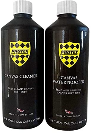 PROTEX Convertible Soft Top Care Kit With Canvas Cleaner & Waterproofer - 500ml