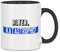 wowshirt Tasse Alter Katastrophe Geschenk für Kollege Kollegin Arbeit Büro Chef, Farbe:White - Black
