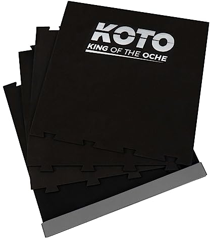 KOTO - Puzzle Dartmatte Grau, 237 x 60 cm, Oche für Dartspielen, Schaum Dartmatte für Anfänger & Profis