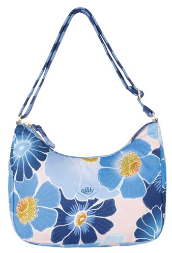 Oilily Schultertasche Hillie Hobo Bag Vista Blue blau