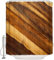 Pechiwuo 3D Duschvorhang 240x200 Aus Holz Shower Curtains Holzboden Duschvorhang Polyester Textil Antischimmel Wasserdicht Duschvorhänge für Badezimmer Badewannen mit Haken 3079a