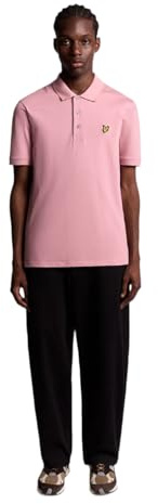 Lyle & Scott SS Polo Shirts Plain Polo Shirt X871 Garden Rose, L