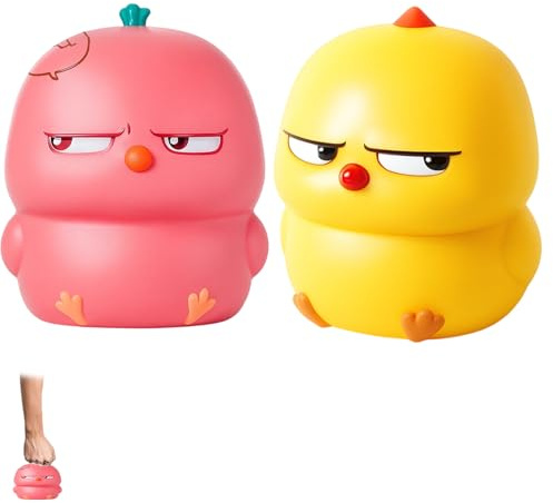 Anti Stress Spielzeug, 2 Stück Stressball Set, Antistressball Für Erwachsene Und Kinder, Perfekt Für Büro, Schule Und Rehabilitation, 6 X 5 X 5 cm, TPR Material