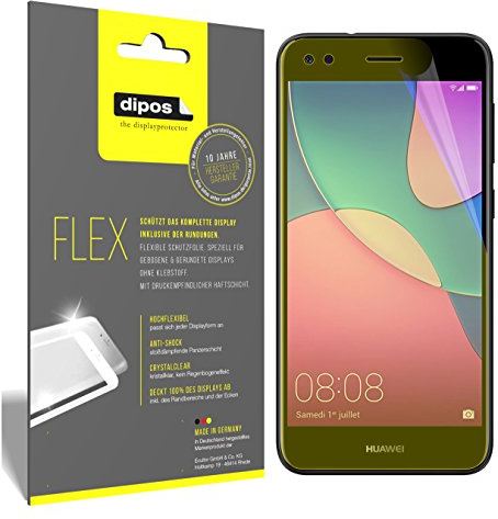 dipos FLEX 3x Displayschutzfolie klar für Huawei Y6 Pro 2017
