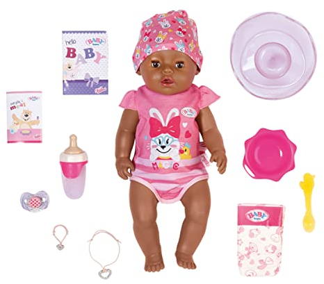 BABY born Magic Girl DoC, Babypuppe mit 10 Funktionen für Kinder ab 3 Jahren, funktioniert ohne Batterie, 43cm groß, 827970 Zapf Creation