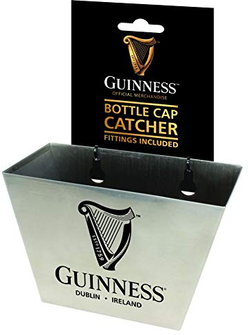 Guinness Edelstahlbehälter für Flaschenverschlüsse