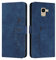 EATCYE Kompatibel Mit Samsung Galaxy J6 2018 Hülle - Premium PU Leder Klapphülle Brieftasche Schutzhülle Mit Kartenfach Und Ständer (Blau)