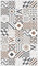 DobleUve Estudio Alfombra Vinílica Hidráulica 18 | Color Marrón | 65x140 cm | Alfombra Cocina Lavable Antideslizante | Alfombra Vinilica Cocina | Alfombra Terraza Exterior | Alfombra Vinilo Salón