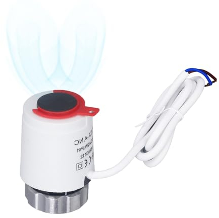 TARSHYRY Elektrischer Thermischer Stellantrieb,Heizkörper, 230 V, Normalerweise Geschlossen, NC,M30 X 1,5 Mm Heizkörperthermostat,Elektrischer Thermischer Stellantrieb für Fußbodenheizung