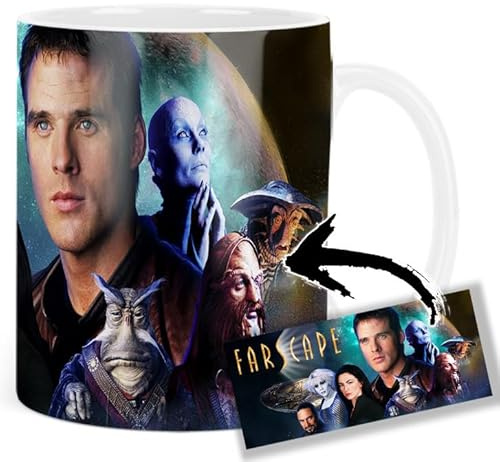 Farscape Ben Browder Claudia Black Tasse Keramikbecher Mug