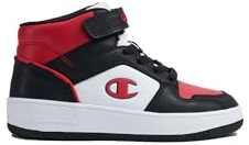Champion RD18 2.0 B GS Mid, Sneakers, Nero/Rosso/Bianco (KK019),