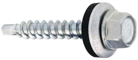 Marke Trapezblechschrauben 4,8x35 mm blank verzinkt, mit ETA Zulassung, 250 Stück