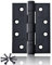 2 Stück Scharnier Schwarz 100x76 mm 201 Edelstahl Scharnier Kugellager Türschaniere Holztür Außen Schwerlastscharnier