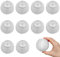 Niuhong 10 Pcs 3in Mini Runde Laterne Lampions Stofflaterne Kleine Laternen Zimmer Dekoration Hängend Laterne Garten Balkon Deko Innen Und Außen Party Geburtstag Hochzeit Taufe (Weiß)