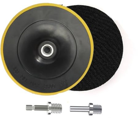HOTCKB 2 Stück Schleifteller Winkelschleifer 180mm Polierteller M14 Teller Schleifpads