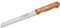EL. Herder Solingen Brotmesser 32cm extra scharfer Wellenschliff Spezialstahl rostfrei Buche