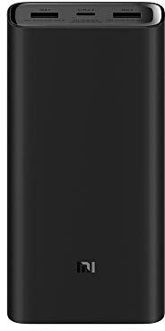 Xiaomi 3 Pro Power Bank, 20000mAh, USB-C 45W Power Delivery et Quick Charge 3.0