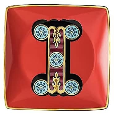 Versace by Rosenthal - Schale, Teller, Schälchen - Holiday Alphabet - I - 12 x 12 cm - Porzellan