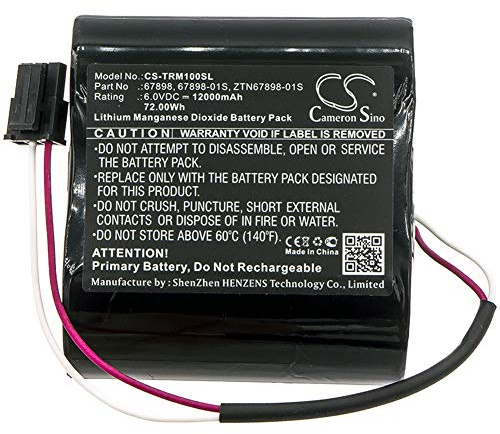 TCTK Akku 12000mAh Kompatibel mit [Trimble] AgGPS, FM1000, FMX Ersetzt 67898, 67898-01S, ZTN67898-01S