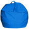 Dmora Eleganter Sitzsack, blaue Farbe, Maße 65 x 50 x 65 cm