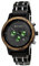 Holzwerk Germany Handgefertigte Designer Damen-Uhr Öko Natur Holz-Uhr Chronograph Armband-Uhr Analog Quarz-Uhr Schwarz Braun Grün Datum Holz Ziffernblatt