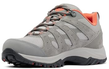 Columbia Damen Redmond 3 Walking Shoe, Grau Ti Titanium X Red Canyon, 41 EU