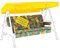 KETTtex EXKLUSIV Hollywoodschaukel Auflage Papagei 56/64x180x8cm I Schaukelauflage weich & strapazierfähig I langlebige Schaukel-Auflage pflegeleicht I Dessin 8194