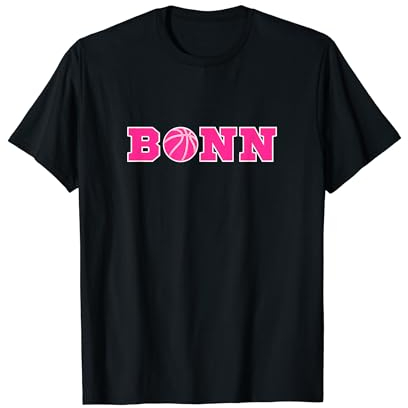 Bonn Basketball Fan Support Rheinland Stadion pink T-Shirt