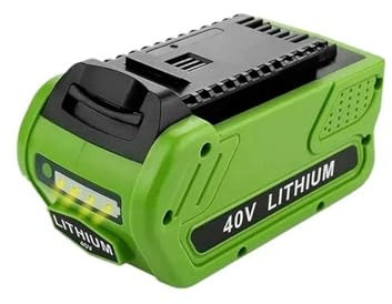 Batterie De Rechange Au Lithium 40 V 6000 MAh, Compatible Avec Les Outils Électriques GreenWorks 29472, 29462, G-MAX 29252, 20202, 22262, 25312 L50(1pcs)