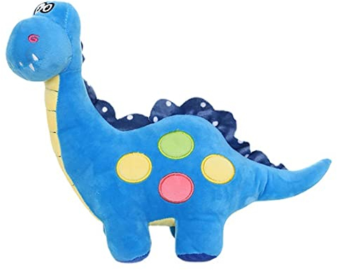 EQLEF Plüsch Dinosaurier Nette angefüllte Dinosaurier weiche Dinosaurier Plüsch Spielwaren für Kinder (Blau)