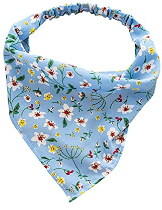 Damen Turban Kopfbedeckung Headscarf Turban Hat Cap Headband Headwrap Sleep Cap Bandana Headgear cotton hat Knot Hat Dreieck Gummiband FlowerTurban Multifunktionsschal Stirnband Haarpflege Haarschmuck