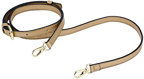 ZOUIQSS Frauen Leder Schulterriemen Trageriemen,Tasche Schultergurte Gurt Riemen für Geldbörse Handtaschen,verstellbare Ersatz Crossbody Bag Strap Tragegurt Umhängegurt(Champagne Gold)