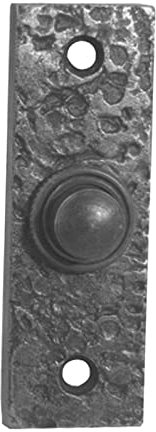 Ironmongery Solutions® It’s a Bell Push with Pewter Finish Suitable for Front Door
