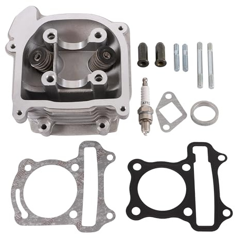 GOOFIT 47mm Big Bore Zylinder Kit Zylinderköpfe Ersatz für GY6 80CC 139QMB ATV Scooter Moped Motor Scooter Mofa Kart