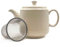 Scandi Home 1 Litre Frederiksberg Ceramic Teapot with Removable Stainless Steel Infuser (Frederiksberg Cream)