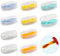 Universal Baby Food Pouch Spoon Attachment - 10 Pack, Silicone Baby Spoons for Pouches, Travel-Friendly Baby Food Squeeze Pouch Spoon