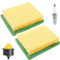 ZAMDOE Luftfilter, Zündkerze, Primerpumpe, Birnen für Fuxte FX-RM 5.5 5.0 FX-RM1855 FX-RM1860 FX-RM2055 FX-RM2060 FX-RM2060PRO FX-RM2060S FX-RM20SA60 Rasenmäherteile 4260249446175 / RM1850E1004