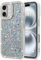 Lafunda for iPhone 16 Case for Womens Girls, Luxury Bling Glitter Diamond Crystal Festival Shiny Case Camera Protection Shockproof Silicone TPU Phone Cover for iPhone 16 6.1, Silver