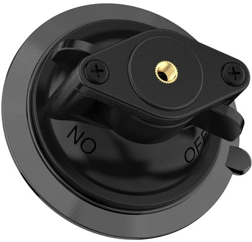 Soporte con ventosa, soporte para cámara de salpicadero, parabrisas y salpicadero, soporte de cámara con ventosa para GoPro Hero Series y todas las cámaras