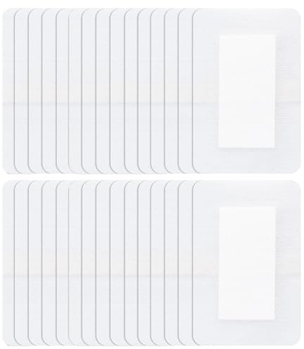 30 Stück wundpflaster Steril 15x10cm, Einzeln Verpackt Pflaster Groß, Pflaster Set Selbstklebender Wundverband mit sanfte Haftung Saugfahig Weich, Ideal für Büro, Schule, Zuhause und Unterwegs